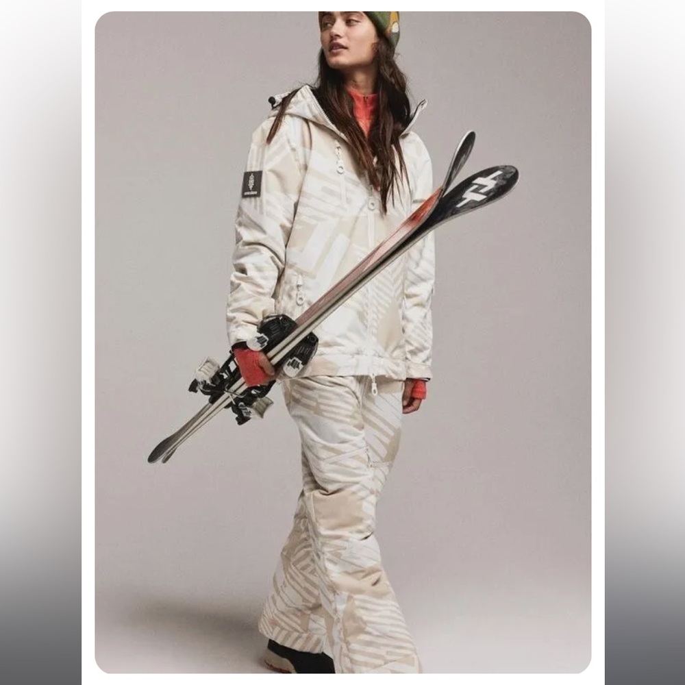 Free People Cream Ski & Snow Jacket
